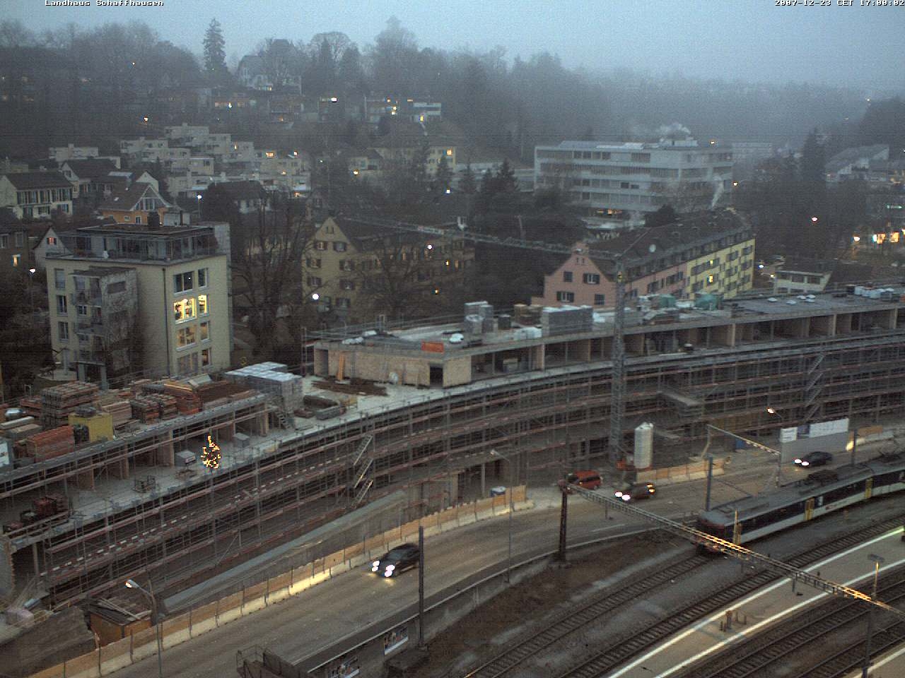 Bewachung des Projektes Spitalstrasse 5, Schaffhausen / Unilever