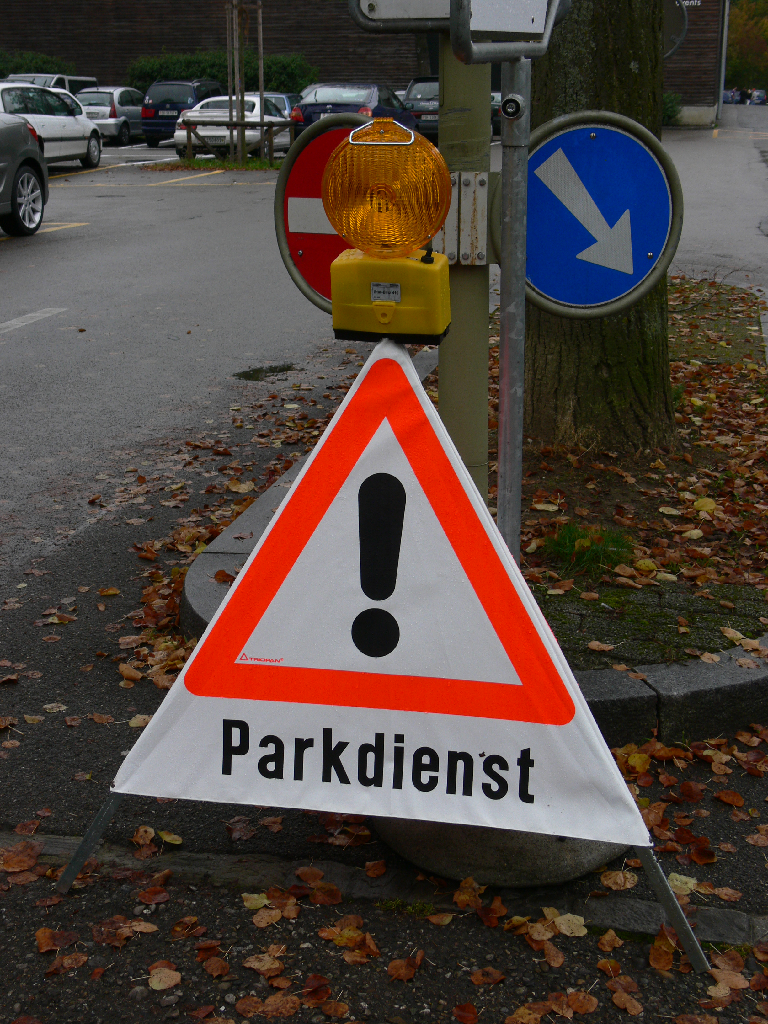 Parkdienst bei Veranstaltungen